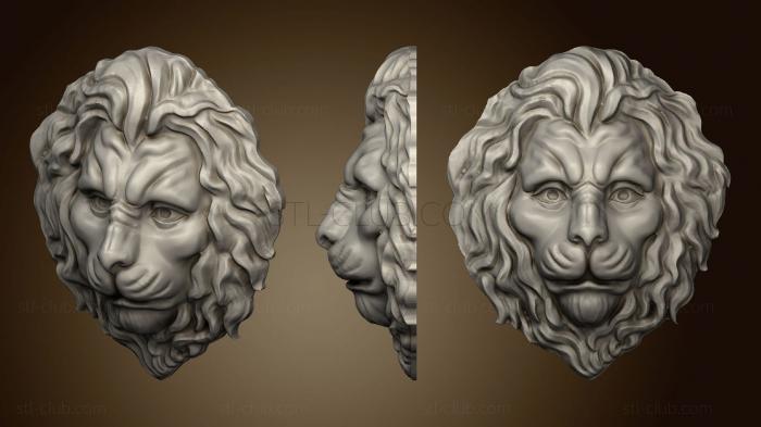 3D model Lion (1) (STL)